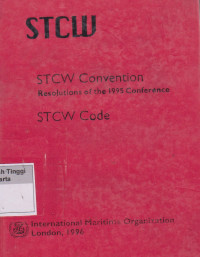 Image of STCW Convention resolutions of the 1995 conference STCW Code