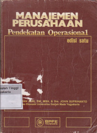 Image of Manajemen Perusahaan Pendekatan Operasional