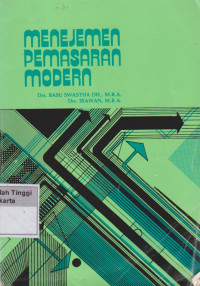 Image of Menejemen Pemasaran Modern