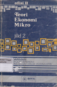 Image of Teori Ekonomi Mikro 2
