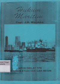 Image of Hukum Maritim Untuk Diklat TPK Program studi Dek Dan Mesin