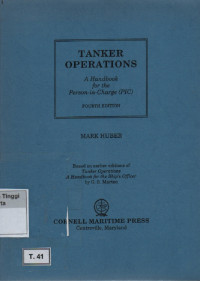 Image of Tanker Operations A Handbook for the person - in - charge ( PIC )