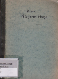 Image of Dasar Pelayaran Niaga