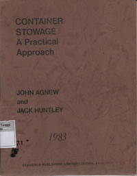 Image of Container Stowage A Practical Approach