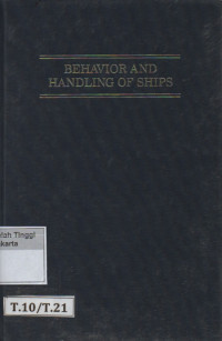 Image of Behavior and handling of ships
