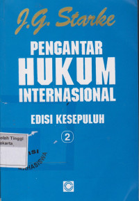 Image of Pengantar Hukum Internasional Edisi Kesepuluh 2
