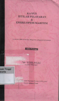 Image of Kamus Istilah pelayaran & Ensiklopedi Maritim