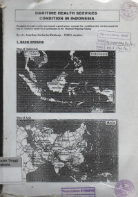 Image of Maritime Health services condition in indonesia