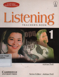 Image of Listening 1 : Teacher's Book