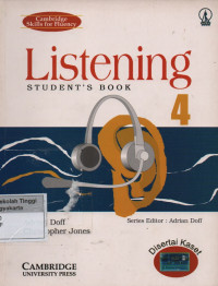 Image of Listening 4 : Student's Book
