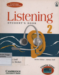 Image of listening 2 : Student's Book