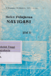 Image of Buku Pelajaran Navigasi Jilid II