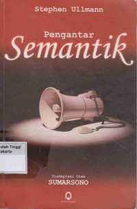 Image of Pengantar Semantik