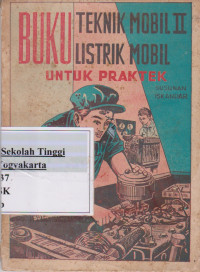 Image of buku teknik mobil II Listrik mobil untuk praktek