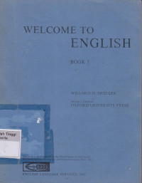 Image of Welcome To English Book 3