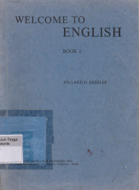 Image of Welcome to English 1 Buku Penuntun